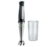 Braun MultiQuick 7 - Minipimer de 1000W Vaso 600ml Negro | Batidora de Mano, ACTIVEBlade, Control de Salpicaduras, Easy SmartSpeed, PowerBell Plus, EasyClick Plus, MQ7000X