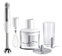 Braun MultiQuick 7 MQ7035IWH 0,6 L Batidora de inmersión 1000 W Acero inoxidable, Blanco