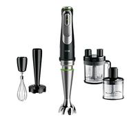 Braun MultiQuick 9 Batidora de mano, batidora, procesador de alimentos XL, tecnología Active PowerDrive, cuenco multifuncional con capacidad de 0,6 L, 1200 W, MQ9187XLI, negro