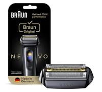 Braun NEVO Cabezal Original para Afeitadora Eléctrica Hombre, Negro
