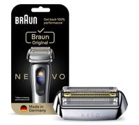 Braun NEVO Cabezal Original para Afeitadora Eléctrica Hombre, Plateado