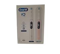 Braun Oral-B iO Series 6 Duo White/Pink Sand Cepillo de Dientes Eléctrico Bla...