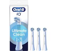 Oral-B Cabezales de repuesto iO Series Ultimate Clean, cabezales redondos originales, cerdas CrissCross, eliminación de placa, 3