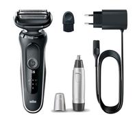 Braun Pack Series 5 51-W1000s Afeitadora en Seco/Mojado + Ear&Nose EN10 Cortapelos para Nariz/Orejas