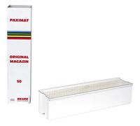 Braun Paximat Magazine 50 - Soporte Deslizante para revistas, Color Blanco