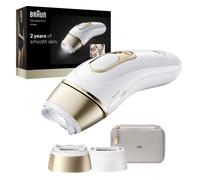 Braun IPL seda inteligente·expert Pro 5, depilación láser para el hogar, depilación duradera, con bolsita, 2 boquillas, PL5210