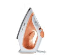 Braun TexStyle 1 SI1009OR Plancha a vapor Suela antiadherente 1900 W Naranja, Blanco