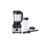 Braun PowerBlend 7 - Batidora Jarra 1400W 10 Vel. + Pulse TriAction Negro | Batidora Eléctrica, Cuchilla PrecisionCrush, Jarra Cristal 1,7 L, 9 Programas, Empujador, JB7551BK