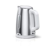 Braun PurShine Hervidor Eléctrico, Base Giratoria 360°, Indicador de Nivel de Agua, Almacenamiento para el Cable, Función de Apagado Automático, Capacidad de 1,7L, WK1500WH, 2200W, Blanco