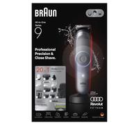 Braun Recortador All-in-One Series 9 | Afeitadora eléctrica para barba 20 en 1, hoja ProBlade, modo BodyGentle, 120 min