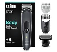 Braun Recortadora Corporal Para Hombre Series 5, Depilación Masculina Para Todo El Cuerpo Sin Esfuerzo, Cortapelos Hombre Resistente Al Agua Con 100 Min De Autonomía, 5370