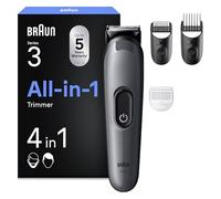 Cortapelos Braun Recargable NiMH 14 ajustes longitud 50min autonomía Negro/Gris