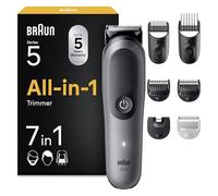 Braun Recortadora Todo en Uno Series 5, AIO5520, Gris