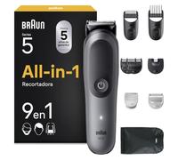 Braun Recortadora Todo en Uno Series 5, AIO5545, Gris