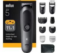 Braun Recortadora Todo En Uno Series 5. Kit de Styling para Barba, Pelo, Orejas, Nariz y Cuerpo, 120 Min, Cortapelos Hombre Con Lámina Ultra Afilada, Recorte Preciso y Eficiente. Producto Europeo con