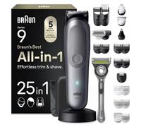 Braun Recortadora Todo En Uno Series 9, AIO9565, Gris + GilletteLabs