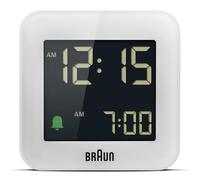 Braun BC08W reloj despertador digital clásico