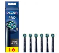 Oral-B CrossAction 8006540887165 cepillo de cabello 6 pieza(s) Negro