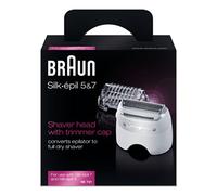Braun SE721 Silk Epil - Depiladora multifunción, color blanco