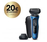 Braun Serie 6 61-B1200S Cuchilla Eléctrico Recargable con Funda Y Accesorios
