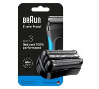 Braun Series 3 Recambio para Afeitadora Eléctrica Hombre, 21B, Negro | Cabezal Original Compatible con Las Máquinas de Afeitar Series 3, Fabricado en Alemania, Afeitado Apurado y Suave