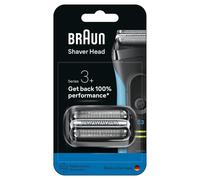 Braun Series 3+ Recambio para Afeitadora Eléctrica Hombre, 32B, Negro