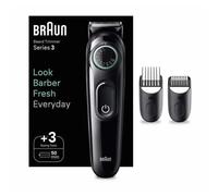Braun BeardTrimmer 3 BT3411 Batería 40 2 cm Negro, Verde