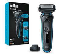 Braun Series 5 50-M1200S afeitadora Máquina de afeitar de láminas Recortadora Negro, Azul