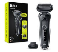 Braun Series 5 51-W1200s Máquina de afeitar de láminas Recortadora Negro, Blanco
