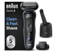 Braun Series 5 52-N7200cc Afeitadora Eléctrica, Con Centro De Limpieza SmartCare, Accesorios EasyClick, Negra