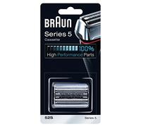 Braun Series 5 Cabezal Original para Afeitadora Eléctrica Hombre 52S, Plata | Recambio Auténtico Compatible con Las Máquinas de Afeitar Series 5, Fabricado en Alemania