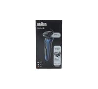 Braun series 6 61-b1000s máquina de afeitar de láminas negro, azul