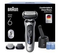 Braun Series 6 Afeitadora Eléctrica Hombre, 62-S7650CC,Plata
