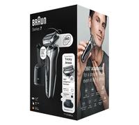 Braun Series 7 71-S7200cc Máquina de afeitar de láminas Recortadora Negro, Plata