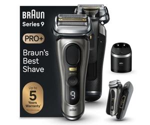 Braun Series 9 Pro+ 9575CC Wet & Dry Máquina de Afeitar de Láminas y Recortadora
