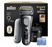 Braun Series 9 Pro+ Afeitadora Eléctrica Hombre, 9677CCE, Plata