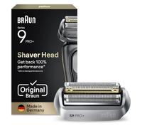 Braun Series 9 Pro+ Recambio para Afeitadora Eléctrica, 96M, Plata