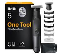 Braun Series X Afeitadora Eléctrica Hombre Todo en Uno, XT5270, Negro | Recortadora de Barba y Máquina de Afeitar para Rostro Y Cuerpo, Peine Bidireccional, Cabezal Flexible, Resistente al Agua