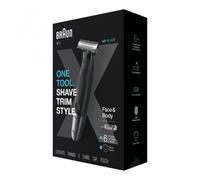 Braun - Series X XT5200 Máquina de afeitar de láminas Recortadora Negro, Metálico