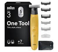 Braun Series XT3 Afeitadora Eléctrica Todo En Uno, XT3205, Amarillo