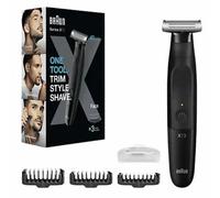 Braun Series XT3100 - Recortadora facial y afeitadora con lámina 4D, Producto Europeo con Garantía Oficial.