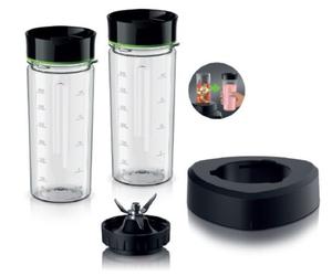 Braun Set Smoothie2go Licuadora Powerblend 9 Triforce JB901AN JB9040 JB9041