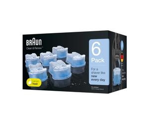 Braun ShaverCare 3 en 1 SmartCare Cartucho Limpiador 6 Unidades