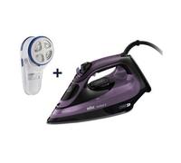 Braun SI9661VI - Plancha de Vapor + Quitapelusas Serie TexSyle 9 3100 W 330 Ml