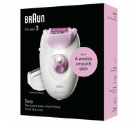Braun Silk-épil 3 3-031 20 pinzas Rosa, Blanco