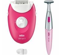 Braun silk·épil 3 depiladora eléctrica mujer, 3-202, frambuesa