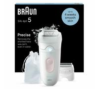 Braun Silk·épil 5 5-030 - Depiladora en seco y húmedo para piel suave y duradera
