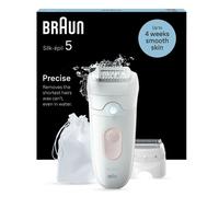 Silk-épil 5 5-030 Depiladora (Blanco/Rosa) - BRAUN
