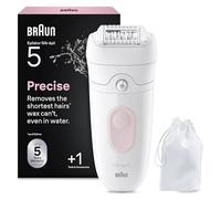 Braun Silk·épil 5, depiladora húmeda y seca, para una fácil depilación, piel lisa durante mucho tiempo, 5-011, rosa flamenco