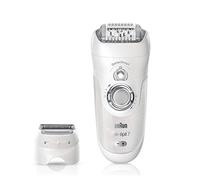 Braun Silk-épil 7 7/880 - Depiladora con Tecnología SensoSmart y 7 Accesorios, Color Plata